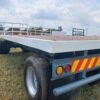 2x 12 Ton Platbak Waens / Flatbed Trailers
