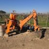 3-Point / Punt Hitch Backhoe for Tractor / Trekker