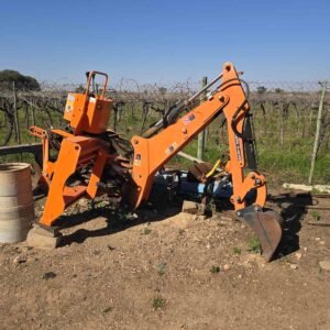 3-Point / Punt Hitch Backhoe for Tractor / Trekker