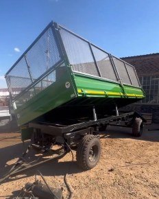 Nuwe 6 Ton Sy Tip Wa / New Side Tipper Trailer
