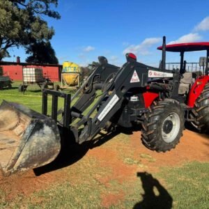 Case iH JX95 4WD Trekker met Laaigraaf / Tractor with Loader