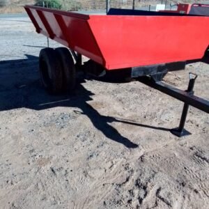 Dubbel Wiel Tip Sleepwa / Double Wheel Tip Trailer