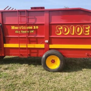 10 Cube King Feeder Hurricane SD10E Strooi / Straw Bedder