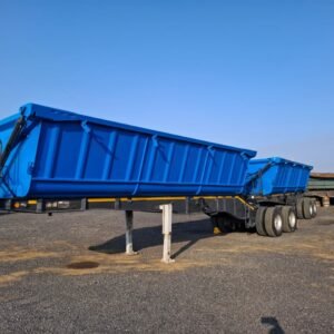 2x Top Trailer Side Tipper Sleepwaens / Trailer