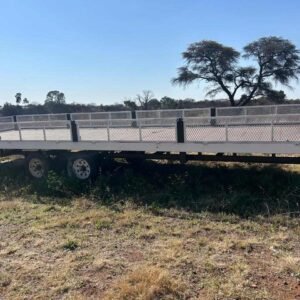 10 m Kido Staalwerker Trailer / Sleepwa