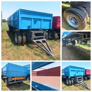 2x 12 Ton Rebuilt Mass Trailer
